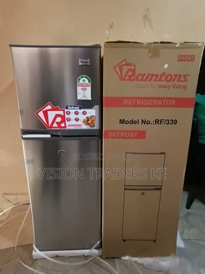 Ramtons 138 Litres Double Door Refrigerator