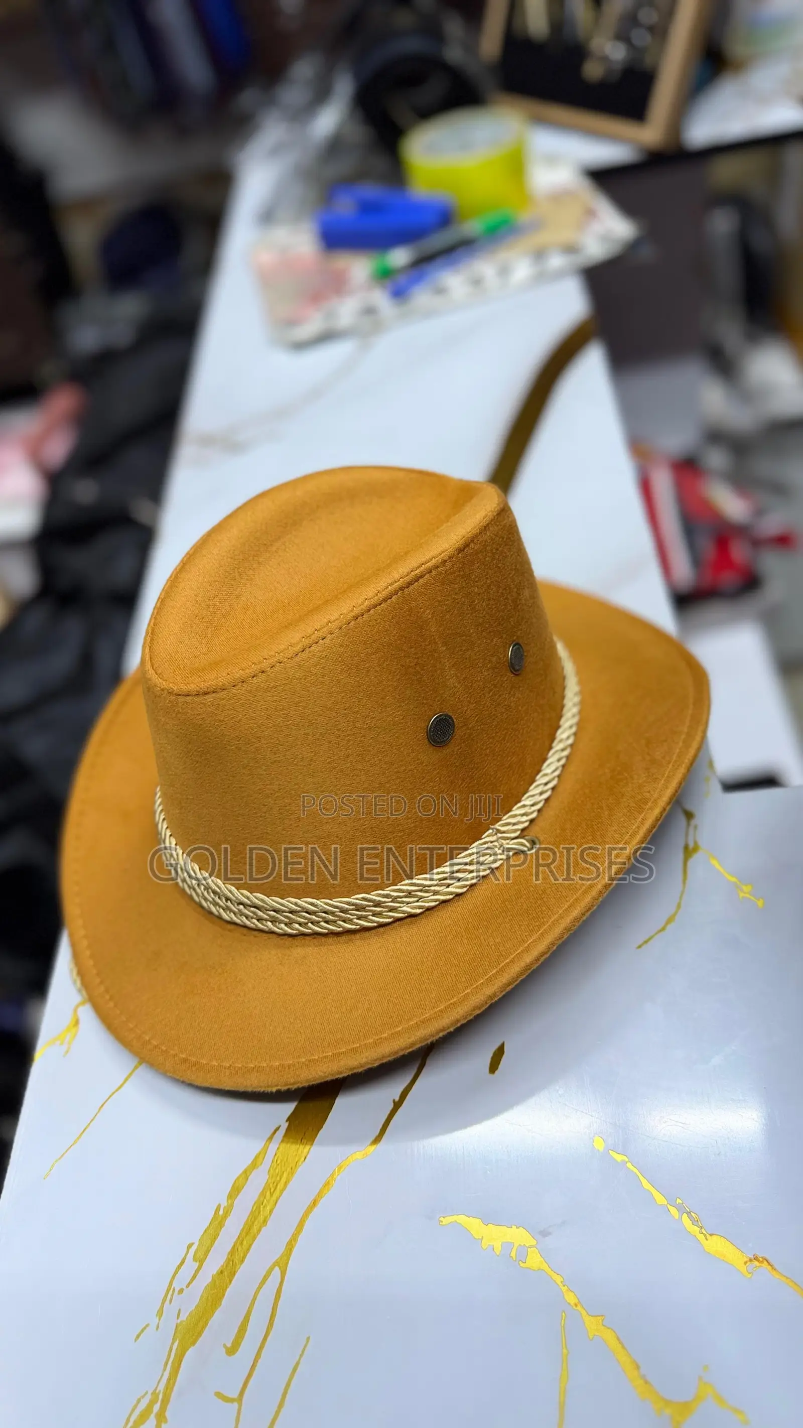 Light Brown Kids CBC Cowboy Hat