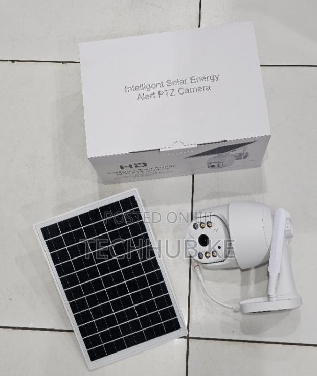 Solar CCTV Camera 4G Enabled With PTZ Control - main view