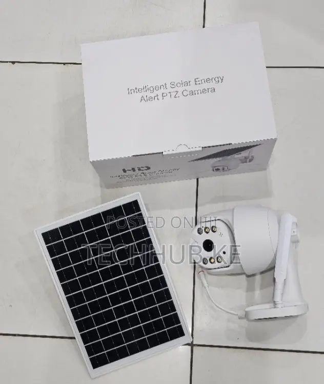 Solar CCTV Camera 4G Enabled With PTZ Control