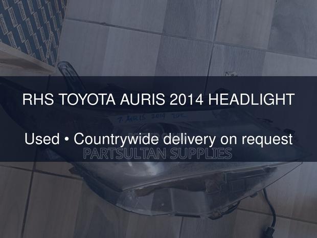 RHS Toyota Auris 2014 Headlight - thumbnail 2