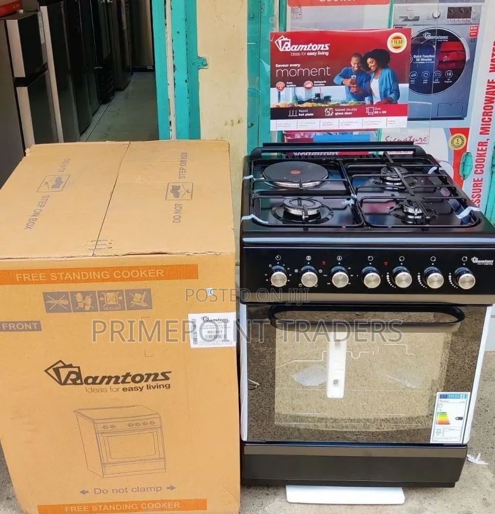 Ramtons 60*60 3+1 ,Versatile Cooking Performance