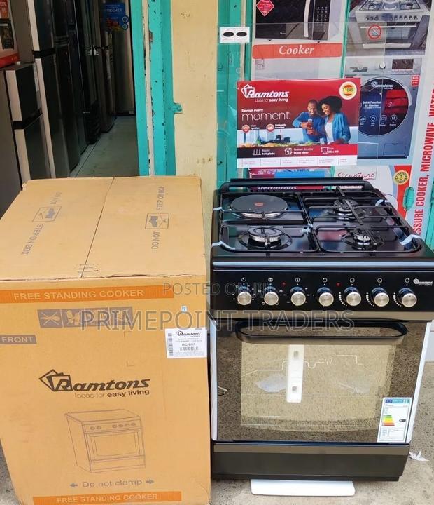 Ramtons Cooker 3G+1E 60X60Cm RC310 (BLACK) - main view