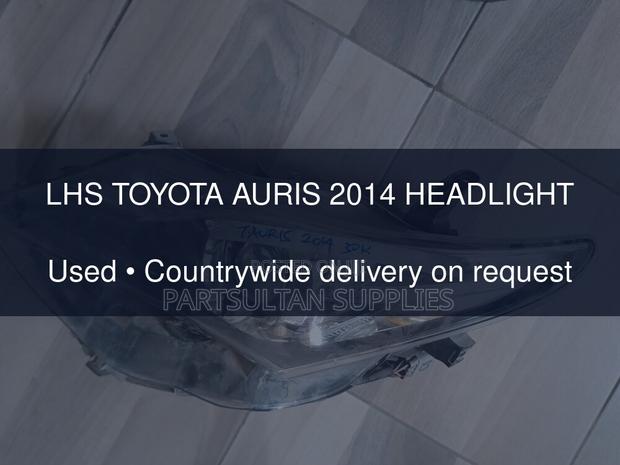 LHS Toyota Auris 2014 Headlight - thumbnail 2