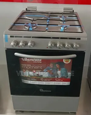 50*55 Ramtons 3G+1E SILVER Standing COOKER- RC/906
Electric Oven