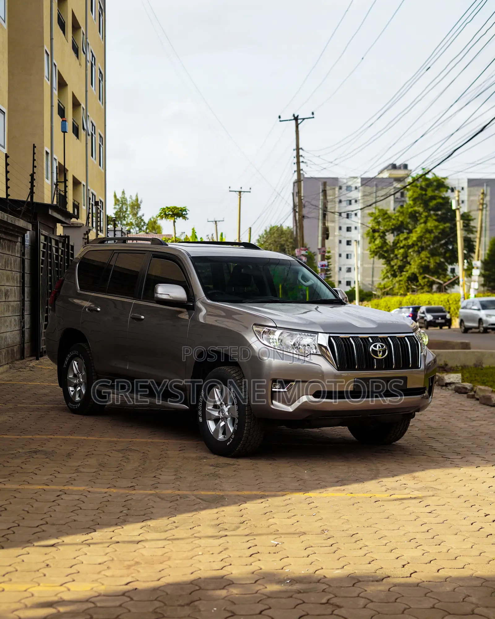 Toyota Land Cruiser Prado 3.0 172hp 2018 Gray
