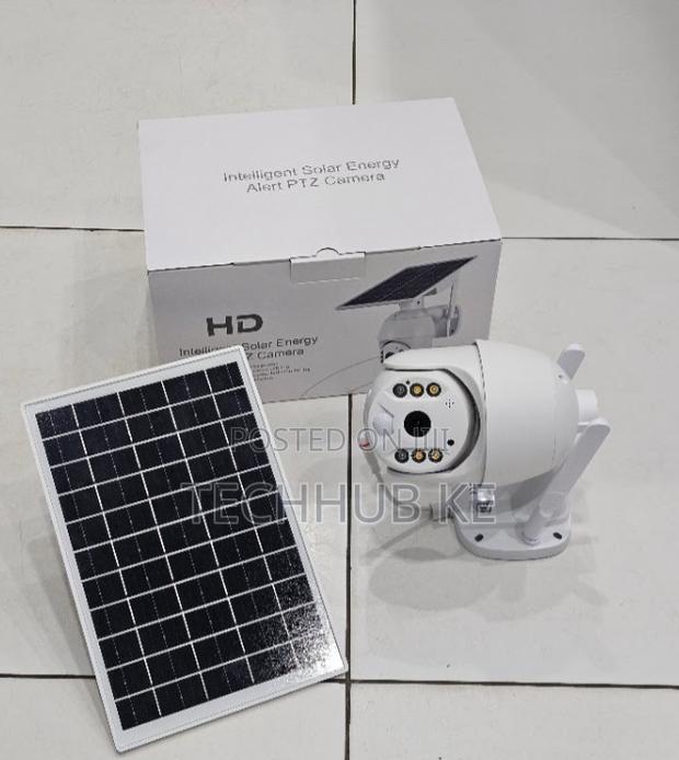 4g Sim Card Solar Powered CCTV Camera PTZ Ubox 4mp S10