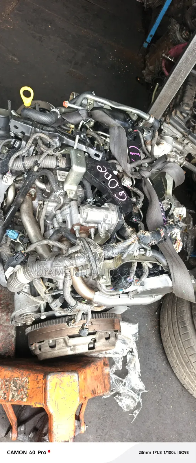Complete Engine 1GD Hilux Revo