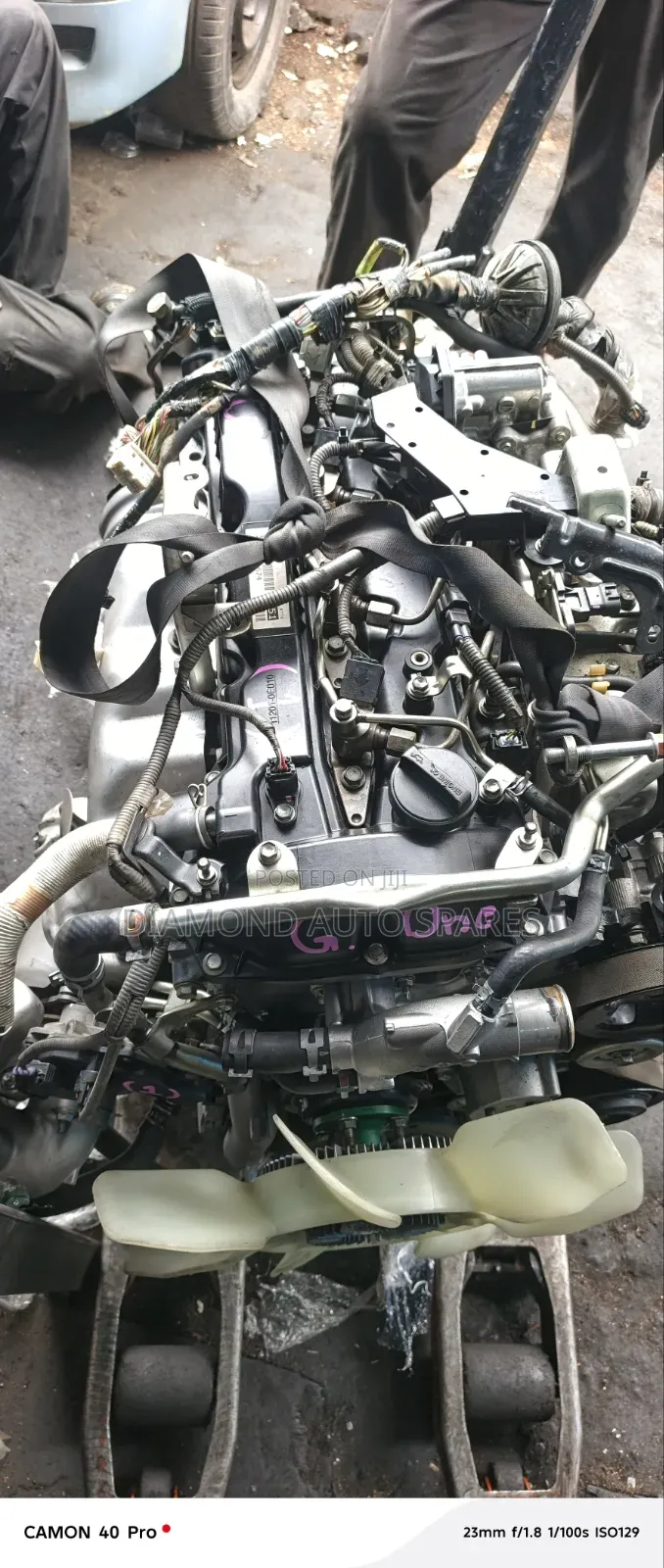 Complete Engine 1GD Hilux Revo