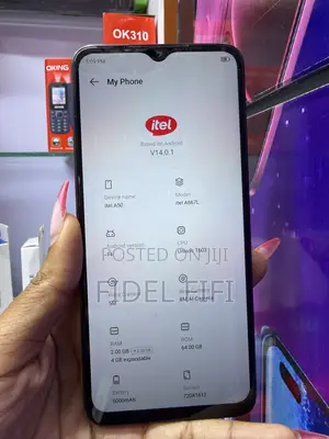 Itel A50 128 GB Black
