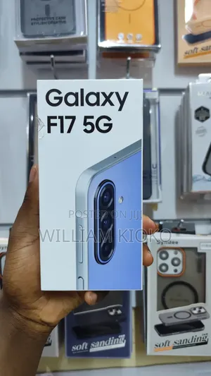 New Samsung Galaxy F17 5G 128 GB Blue