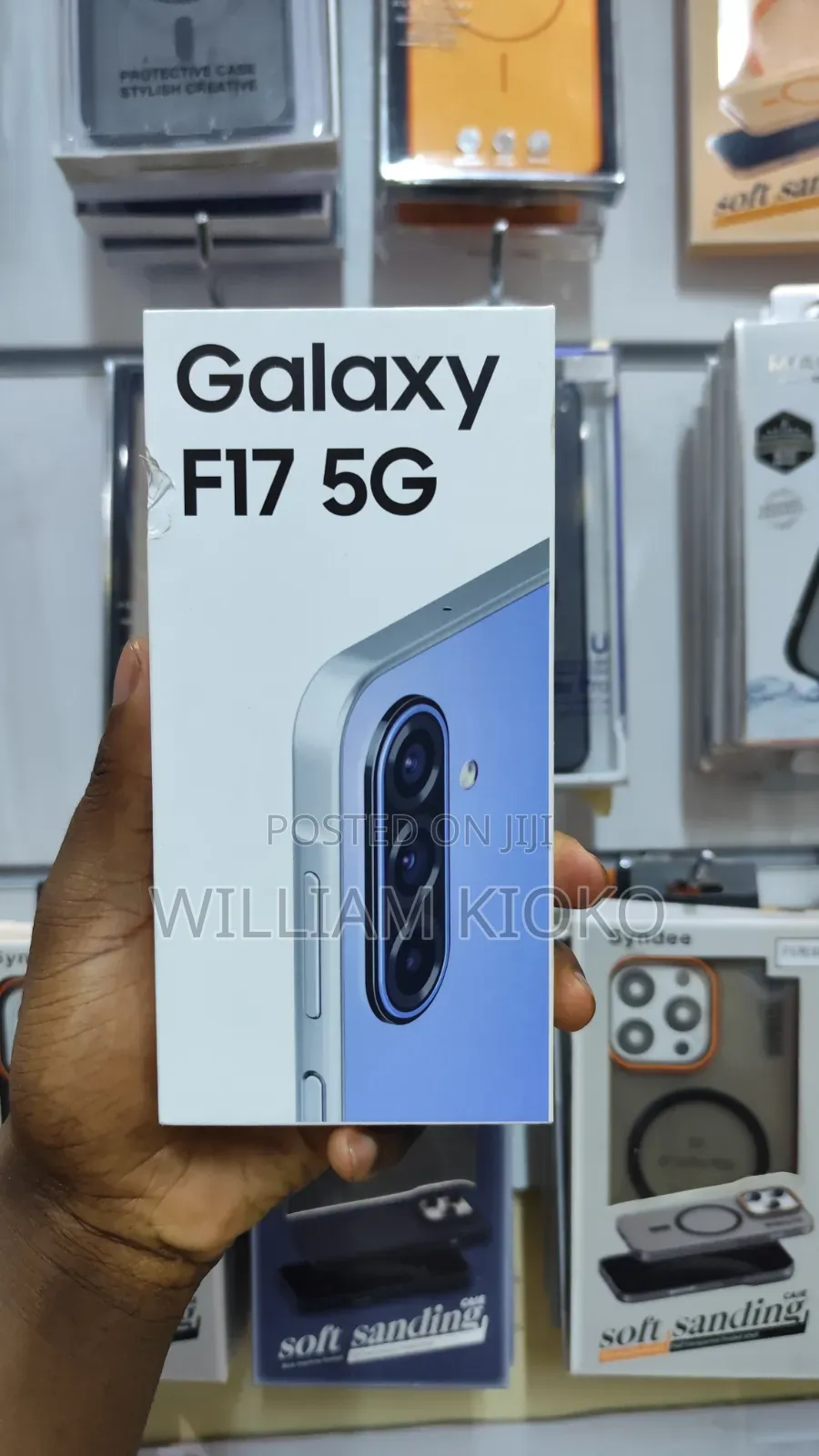 New Samsung Galaxy F17 5G 128 GB Blue