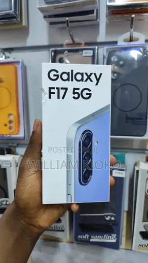 New Samsung Galaxy F17 5G 128 GB Blue