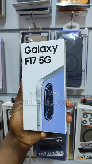 New Samsung Galaxy F17 5G 128 GB Blue