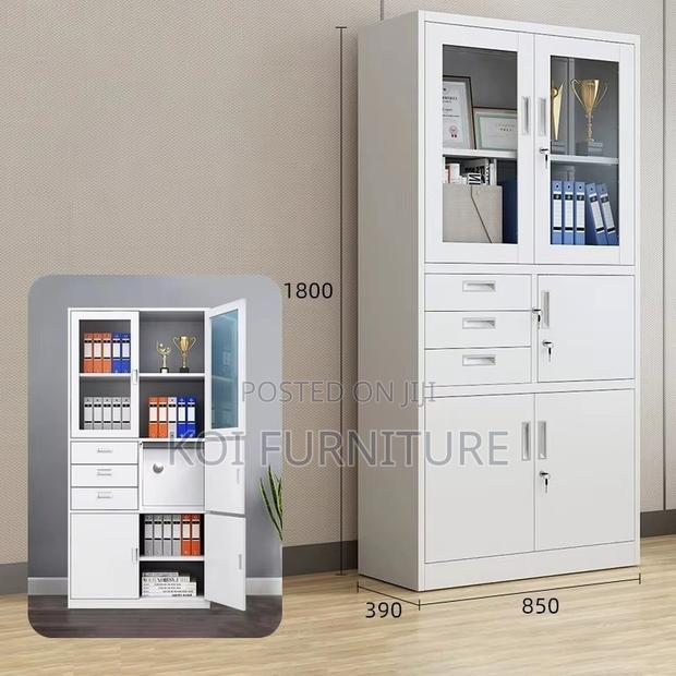 Office Cabinet; Two Doors Steel Filing Cabinet (With Safe) - thumbnail 4