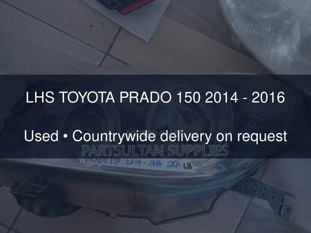LHS Toyota Prado 150 2014 - 2016