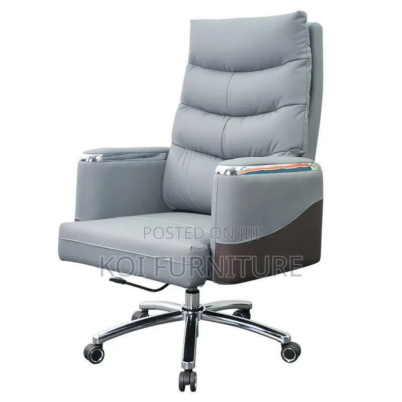 Office Chairs; Erginomic Executuve Leather Offuce Seatr With Footrest