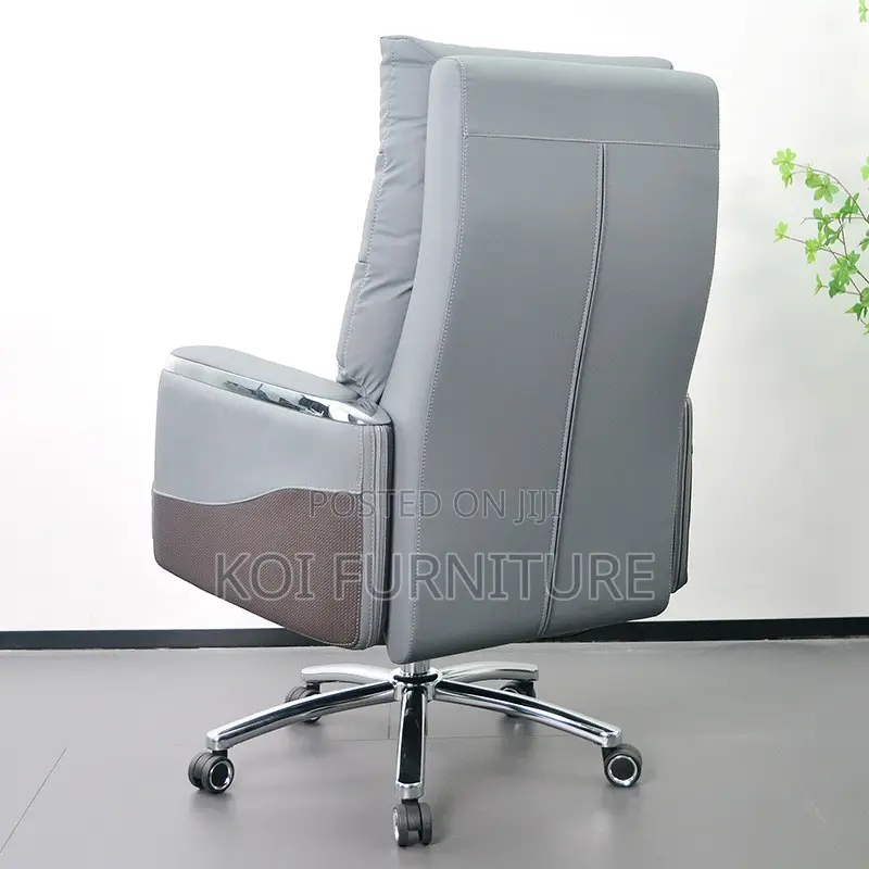 Office Chairs; Erginomic Executuve Leather Offuce Seatr With Footrest