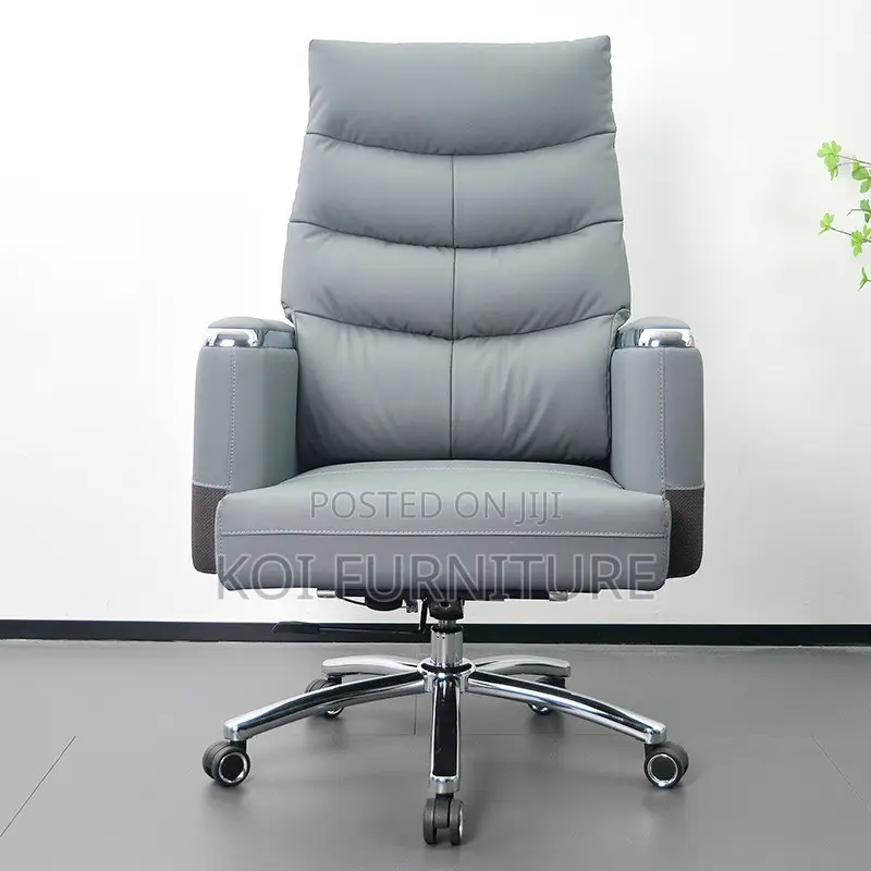 Office Chairs; Erginomic Executuve Leather Offuce Seatr With Footrest