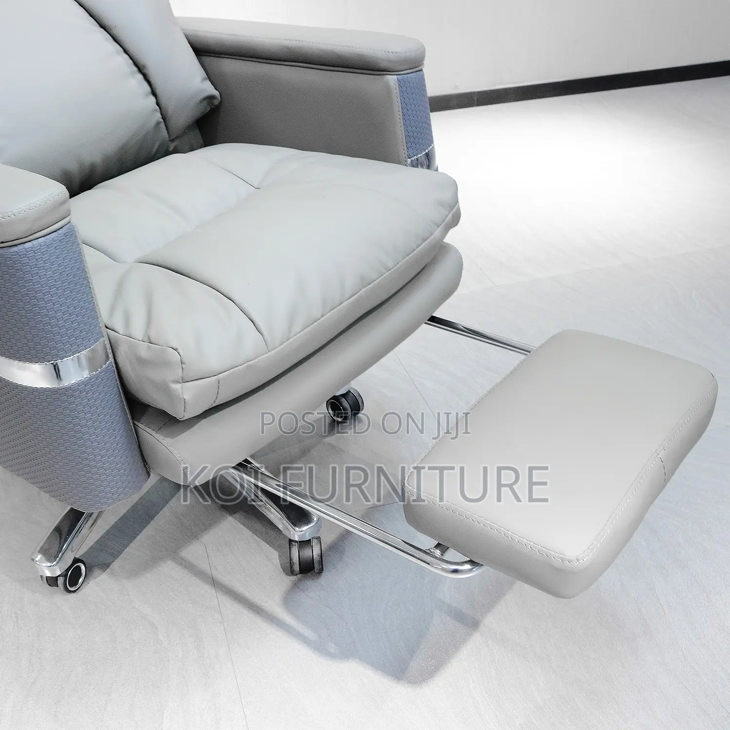 Office Chairs; Erginomic Executuve Leather Offuce Seatr With Footrest