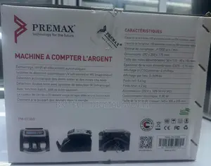 Premax PM-CC35D Cash Counting Machine With Counterfeit Detection