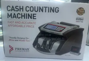 Premax PM-CC35D Cash Counting Machine With Counterfeit Detection