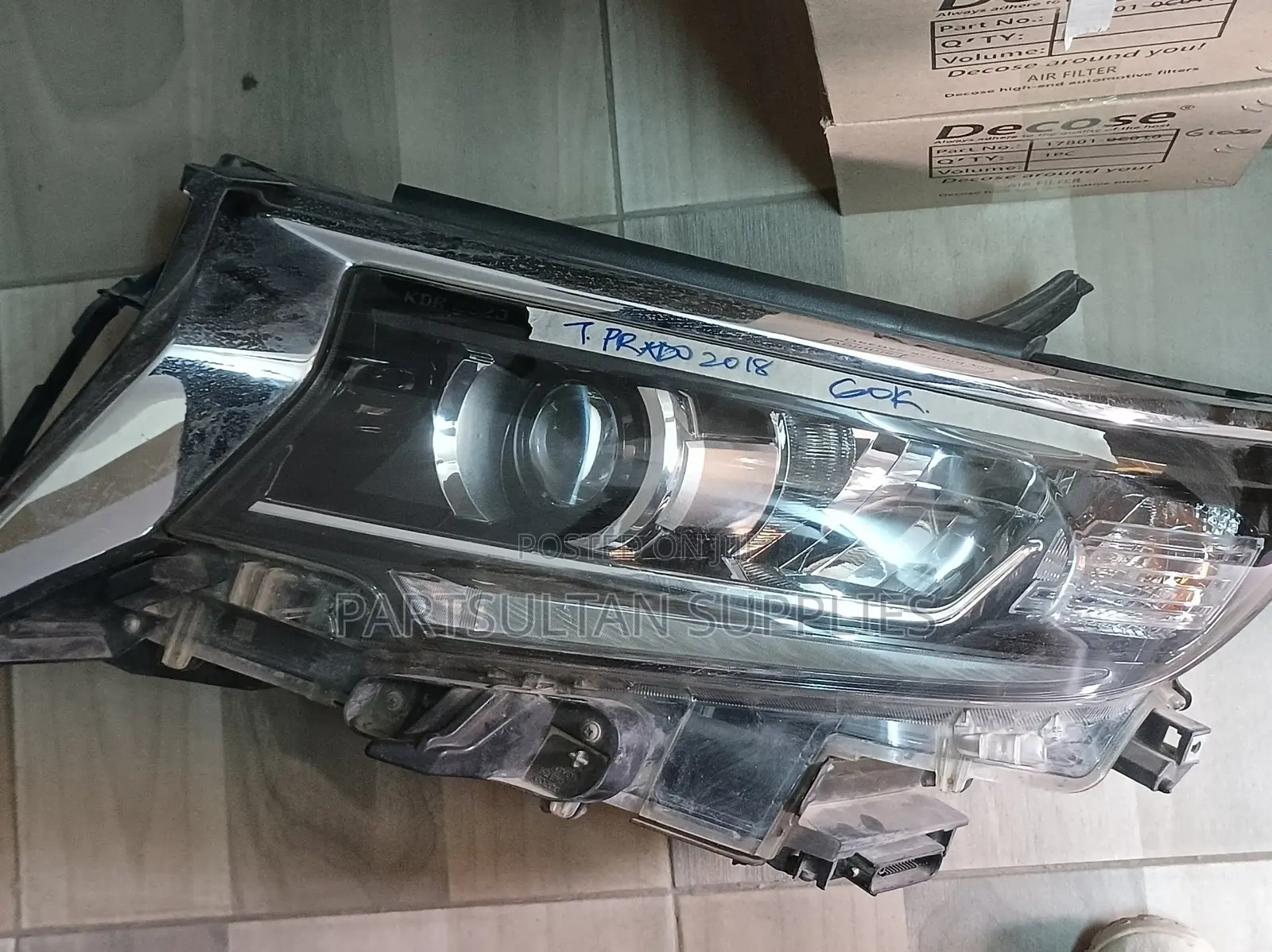LHS Toyota Prado 2018 Headlight