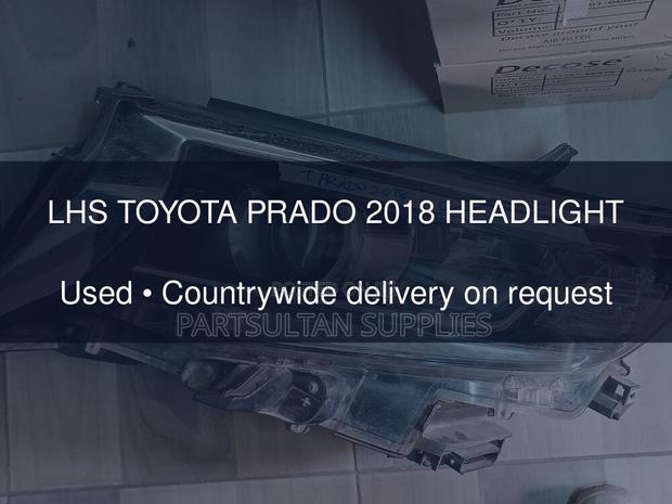 LHS Toyota Prado 2018 Headlight - thumbnail 2