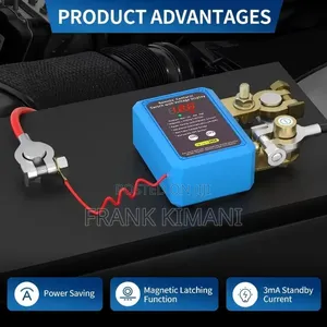 Remote Battery Disconnect Switch Anti Theft