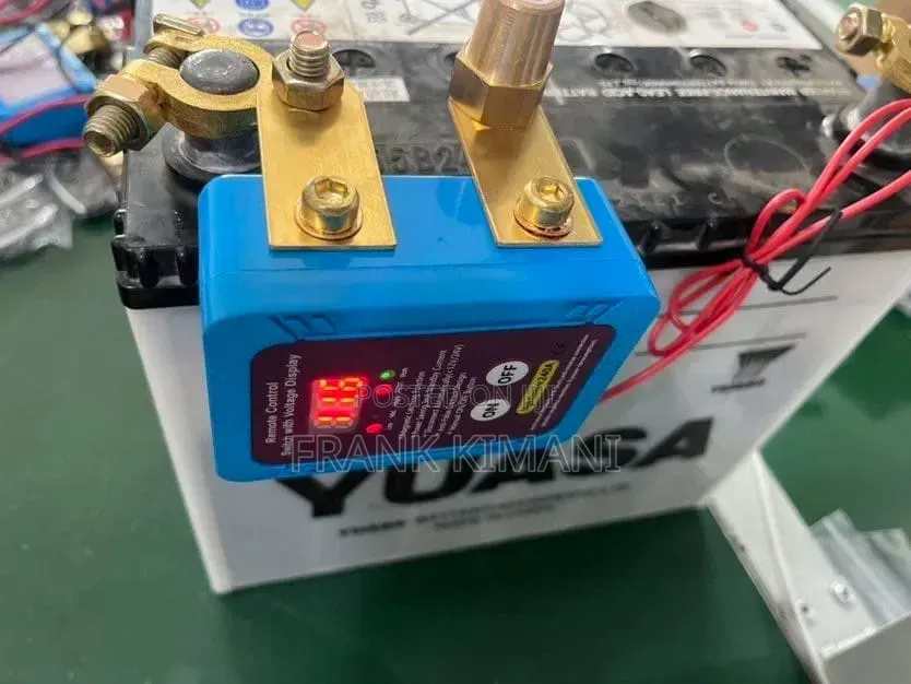 Remote Battery Disconnect Switch Anti Theft