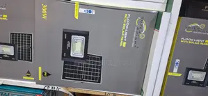 Super Bright 300 Watts Solar Floodlight With Solar Panel