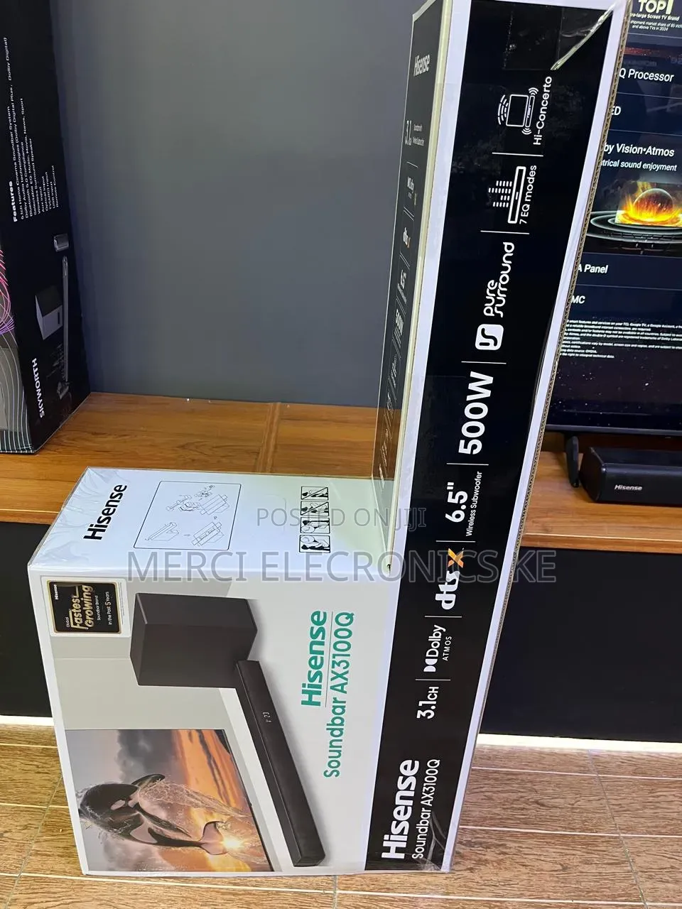 Hisense Soundbar AX3100Q – 500W Dolby Atmos