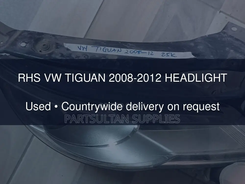 RHS Vw Tiguan 2008-2012 Headlight