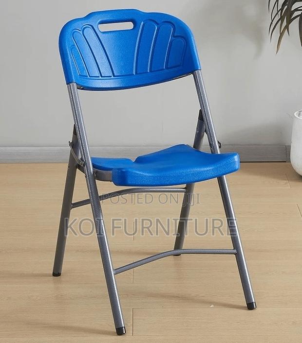 Office Chairs; Plastic Armless Patio Garden Office Chairs - thumbnail 2