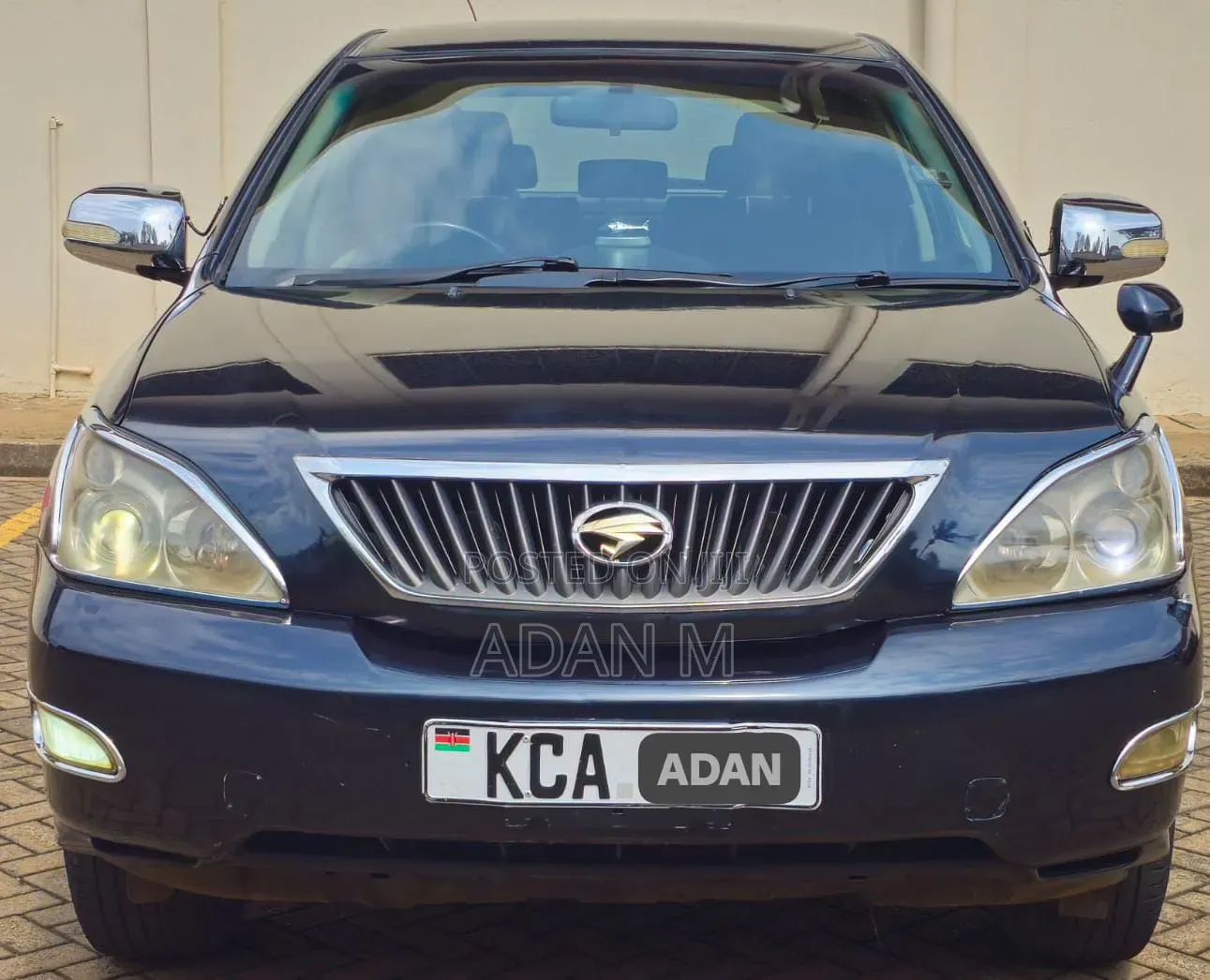 Toyota Harrier 2008 Black
