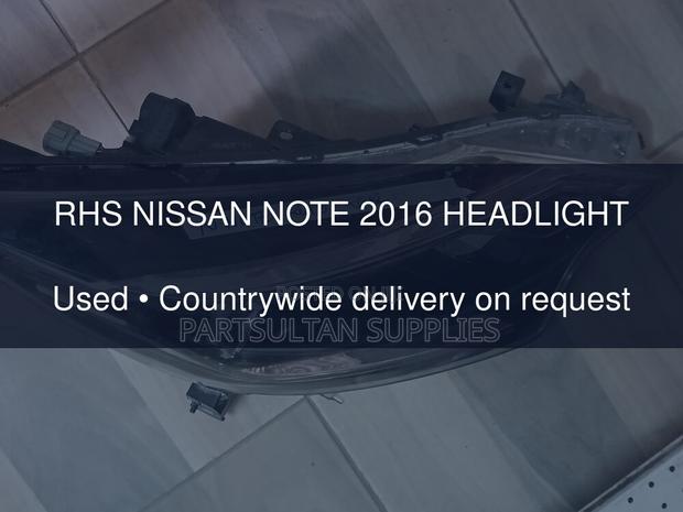 RHS Nissan Note 2016 Headlight - thumbnail 2