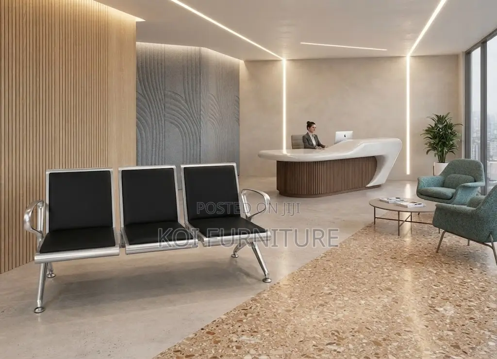 Office Bench; Three Seaters Heavy Office Powder Benches