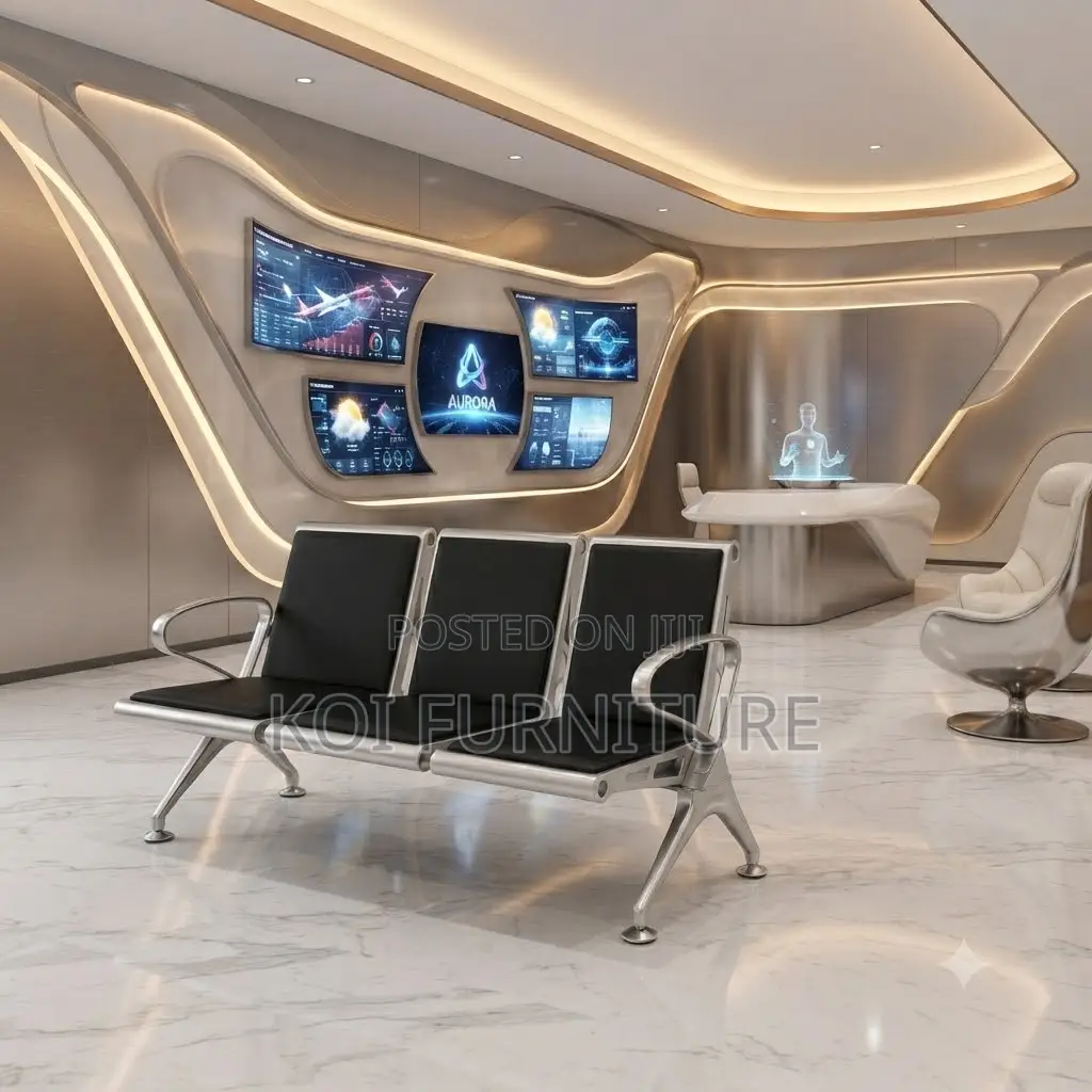 Office Bench; Three Seaters Heavy Office Powder Benches