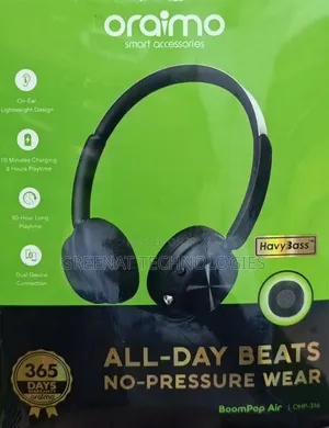 Oraimo BoomPop Air OHP-316 8Hours Play Time