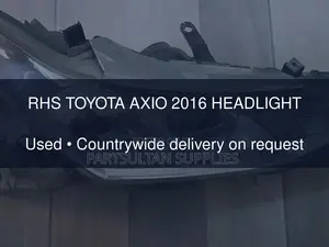 RHS Toyota Axio 2016 Headlight