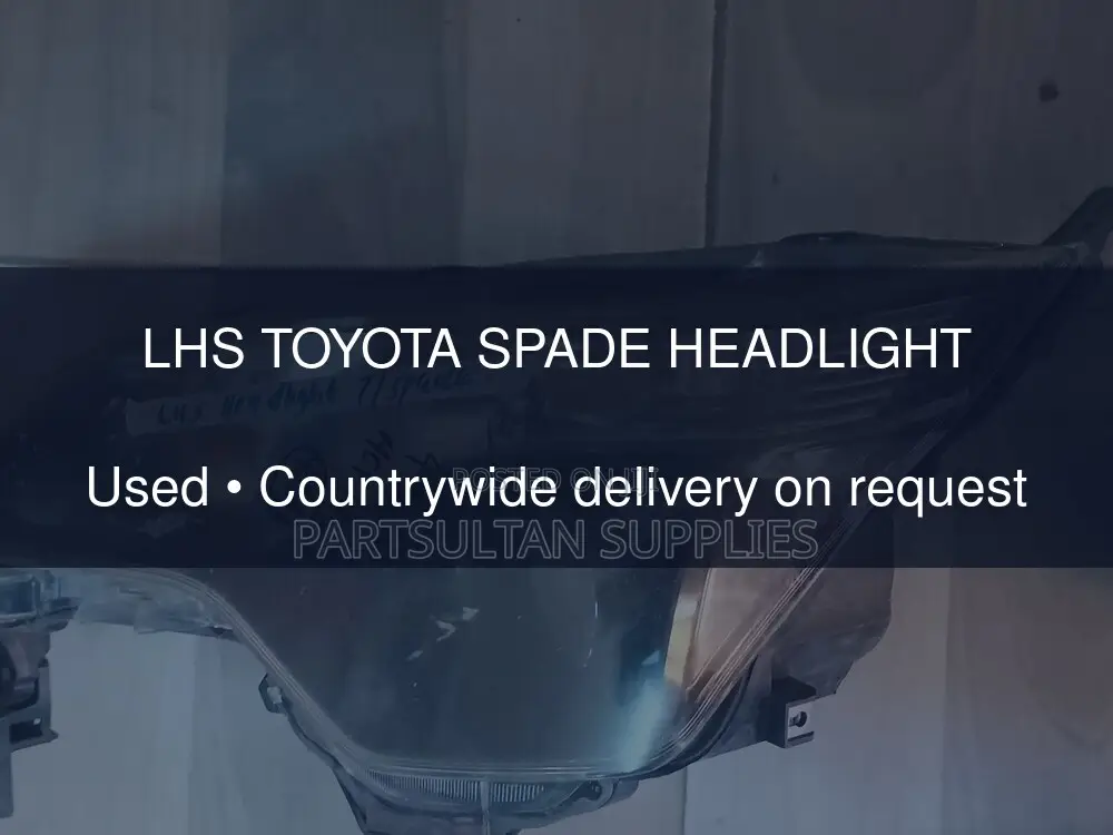 LHS Toyota Spade Headlight