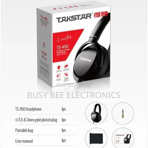 Takstar TS-450 - Dynamic Stereo Monitor Headphones