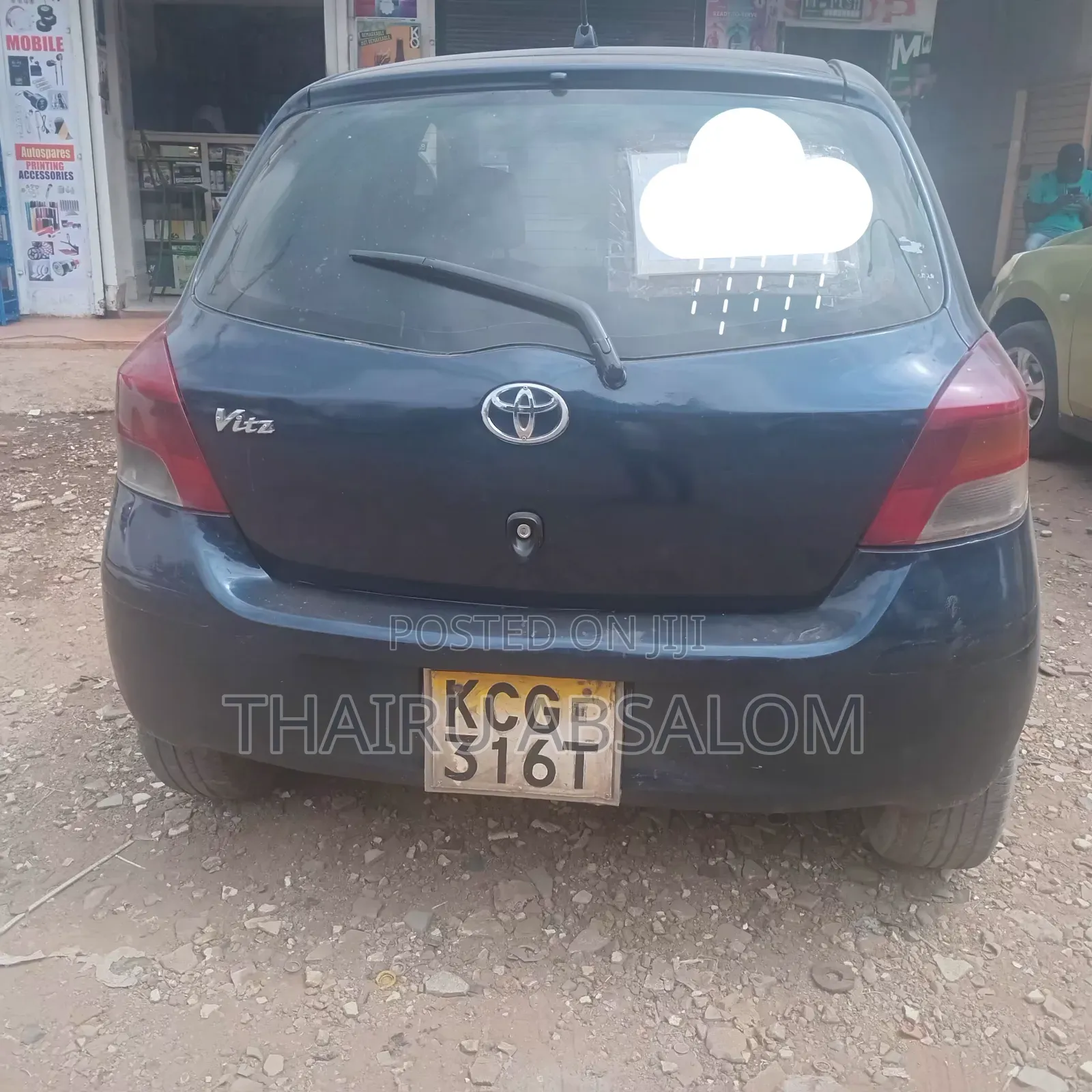 Toyota Vitz 2009 Blue