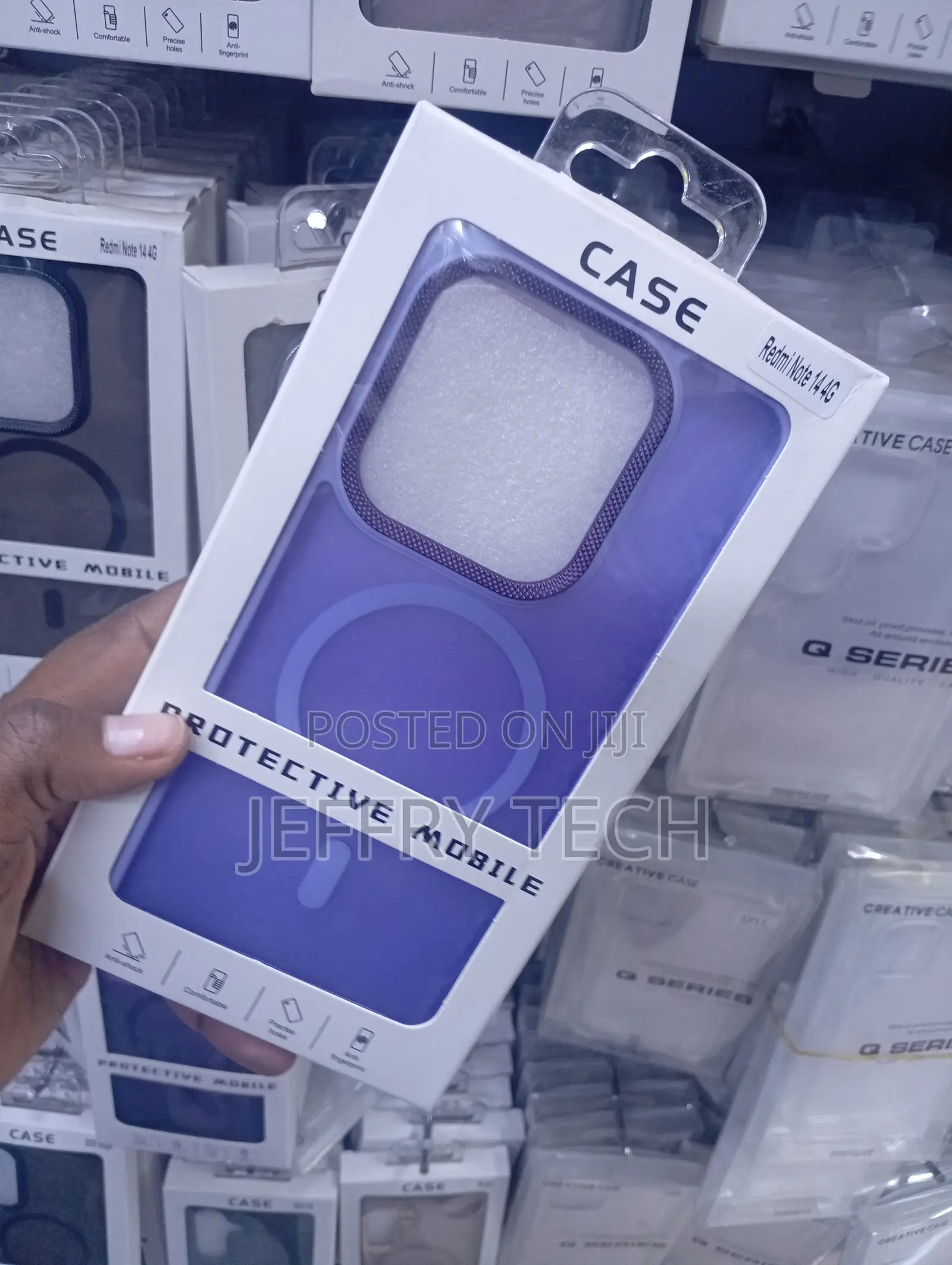 Redmi Note 14 4G Magnetic MagSafe Compatibility:case