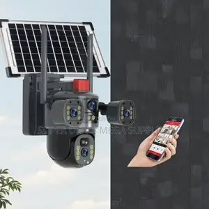 Two-Way Audio 20MP 4G PTZ Dual Three Triple Lens Solar Camera