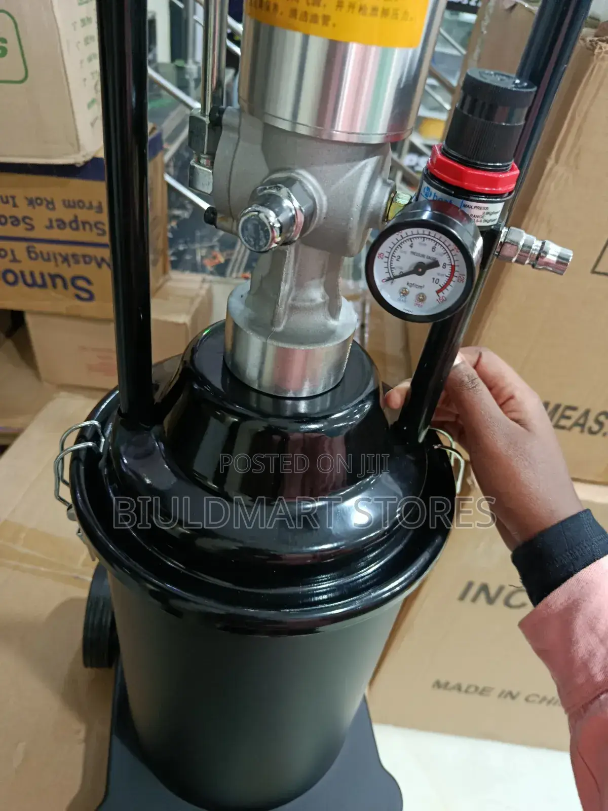 Mobile Oil Fluid Extractor Tank
