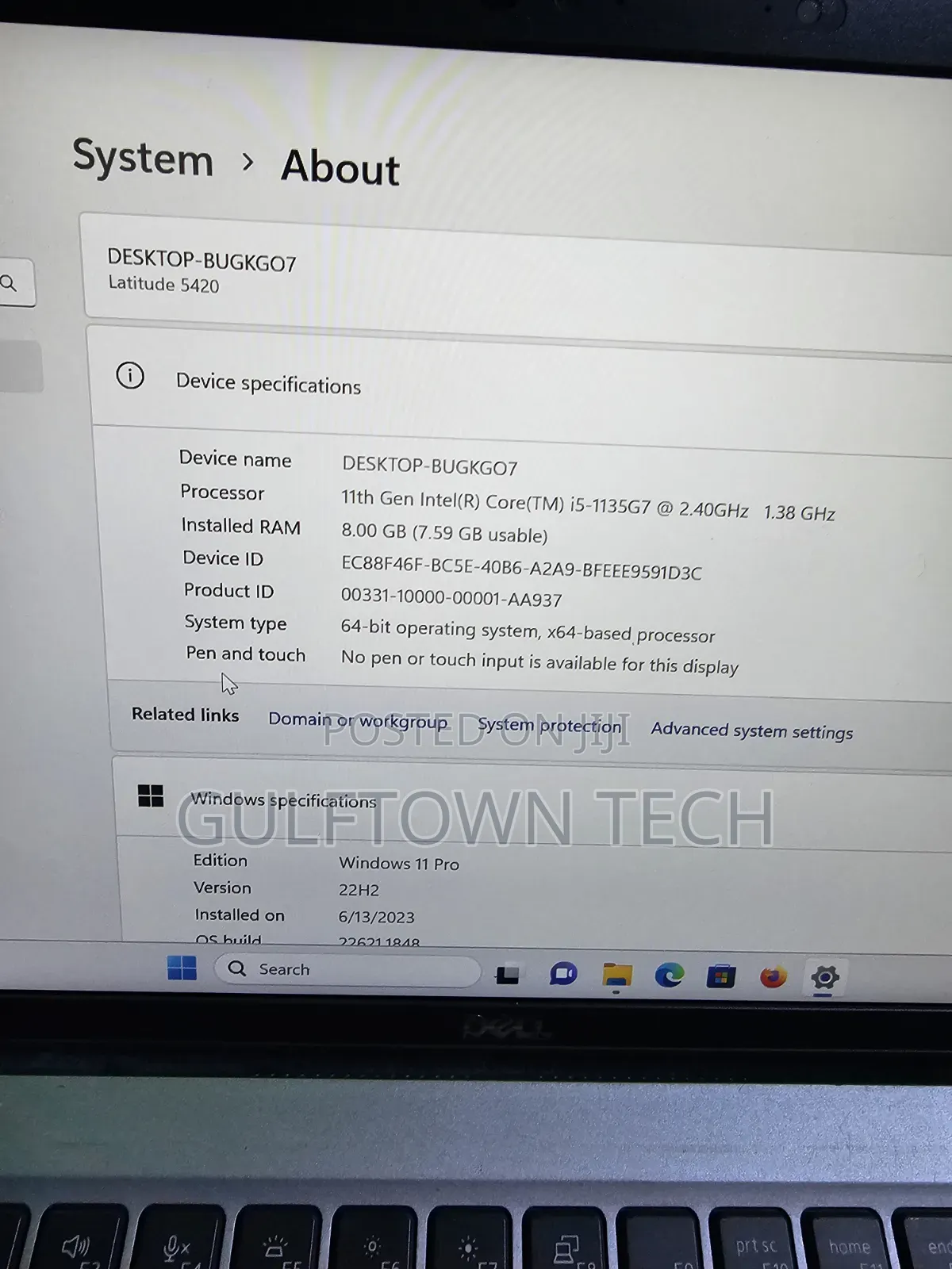 Laptop Dell Inspiron 14 5420 8GB Intel Core i5 SSD 256GB