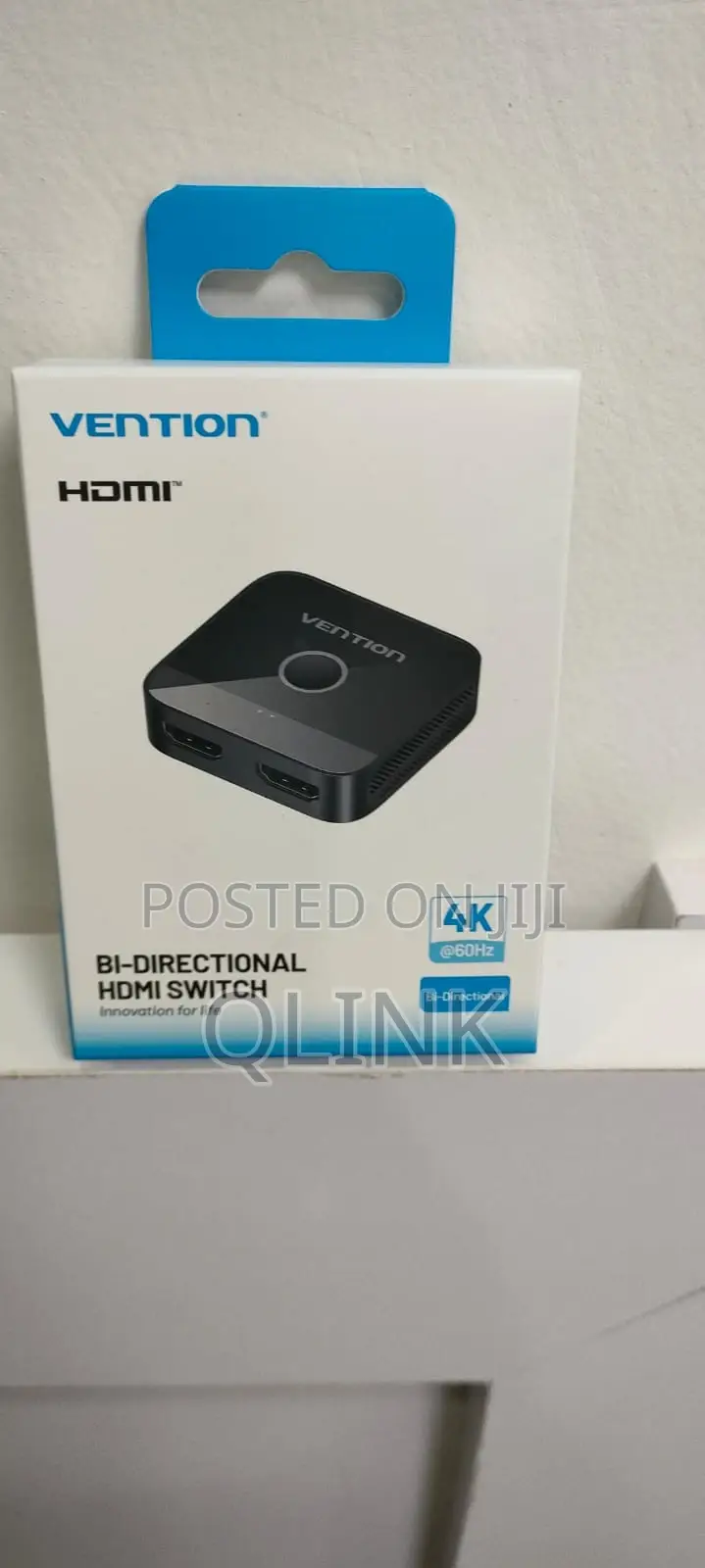 Vention 2-Port HDMI Bi-Direction Switcher Black ABS Type