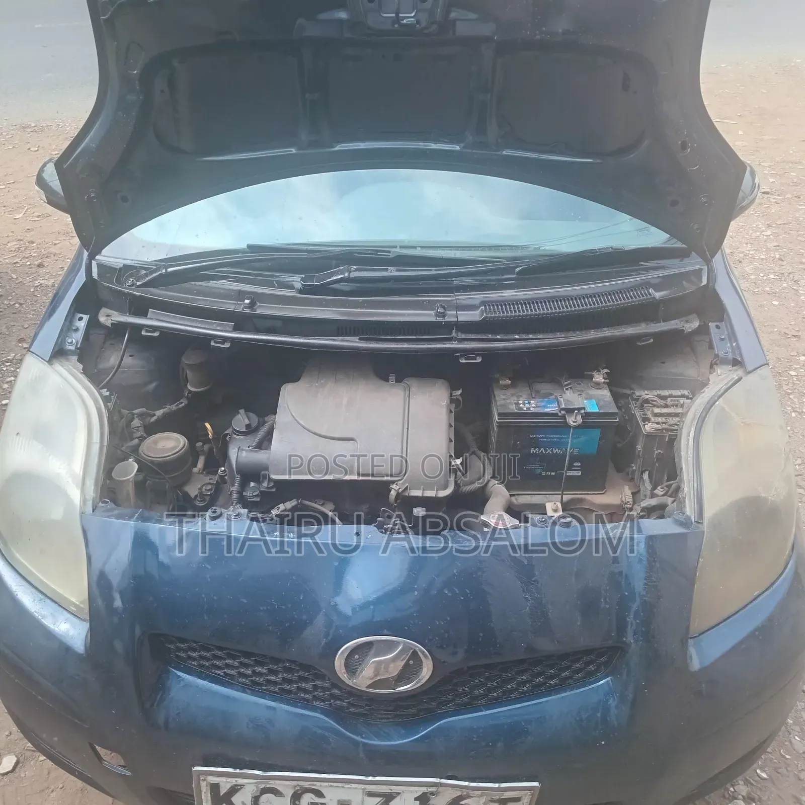 Toyota Vitz 2009 Blue