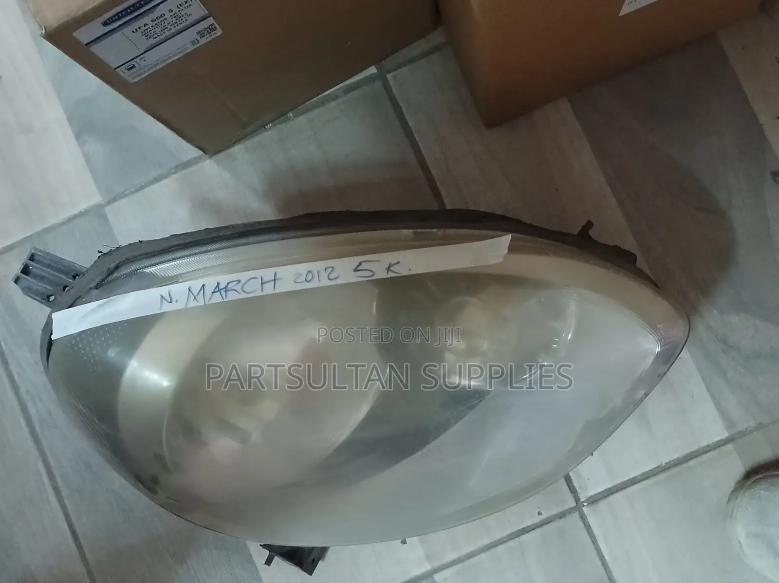 RHS Nissan March 2012 Headlight